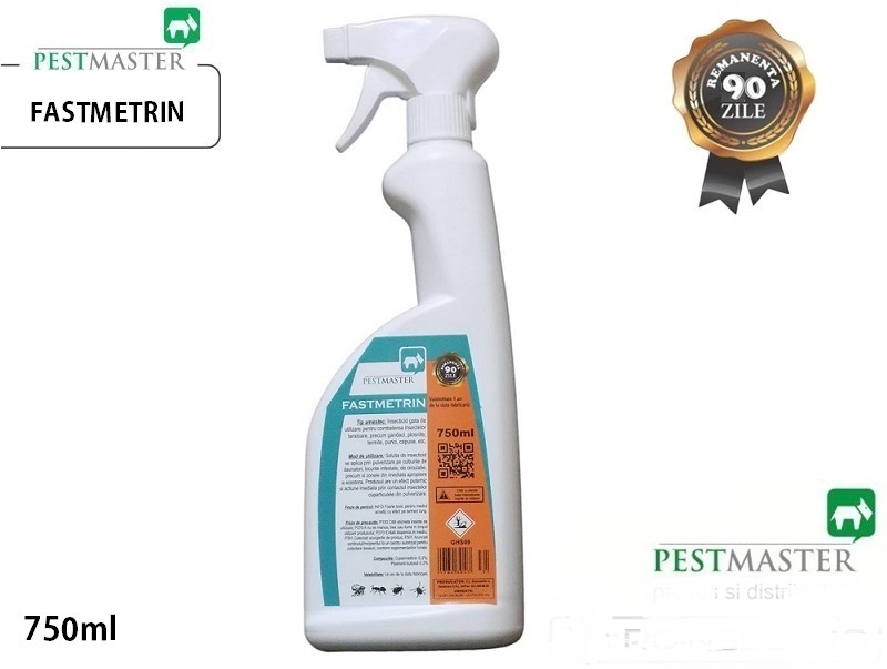 FASTMETRIN 750ml - Insecticid universal pentru combaterea insectelor taratoare 